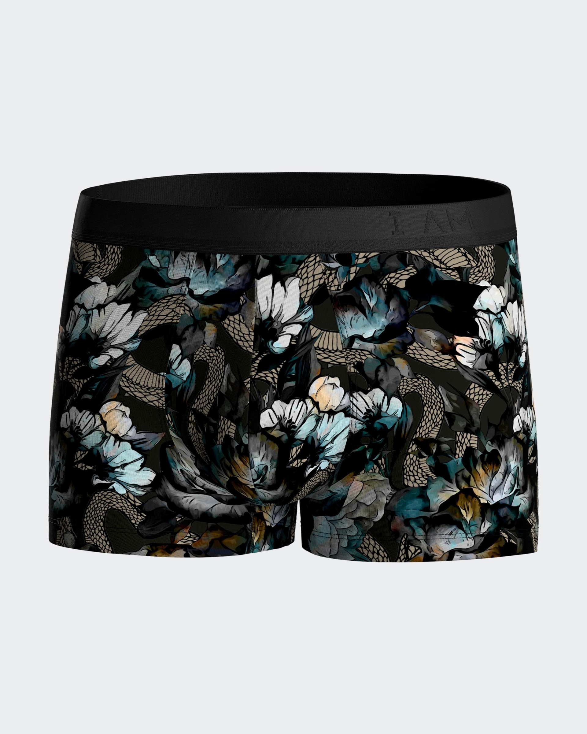 Printed boxer in Lyocell