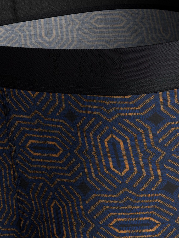 Boxer de homem estampado em Lyocell