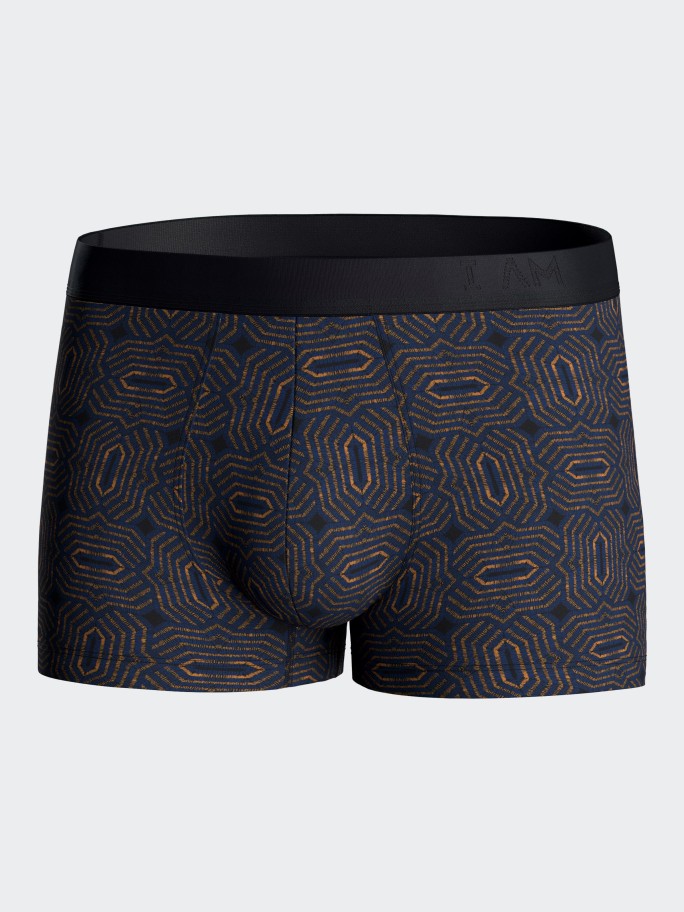Boxer de homem estampado em Lyocell