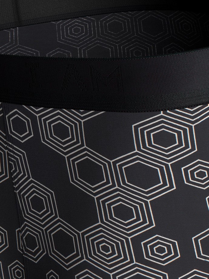 Boxer de homem estampado em Lyocell