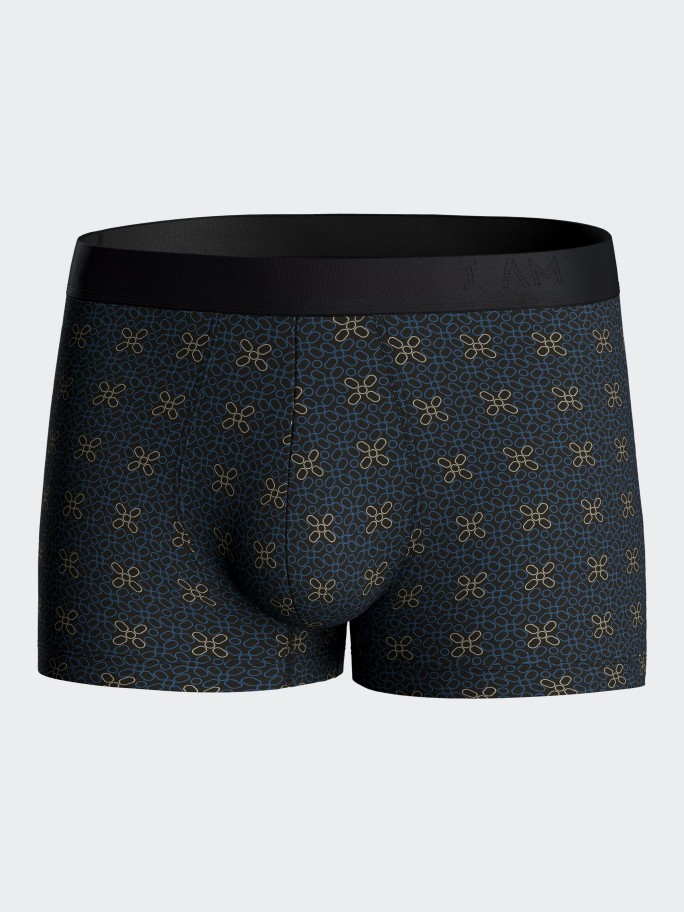 Boxer de homem estampado em Lyocell