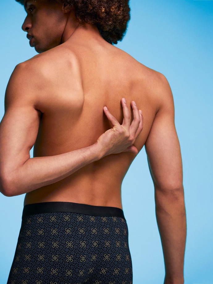 Boxer de homem estampado em Lyocell