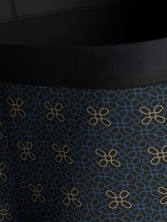 Boxer de homem estampado em Lyocell