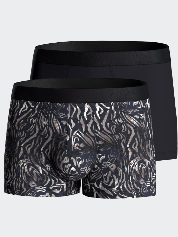 Pack 2 boxers de homem em Lyocell