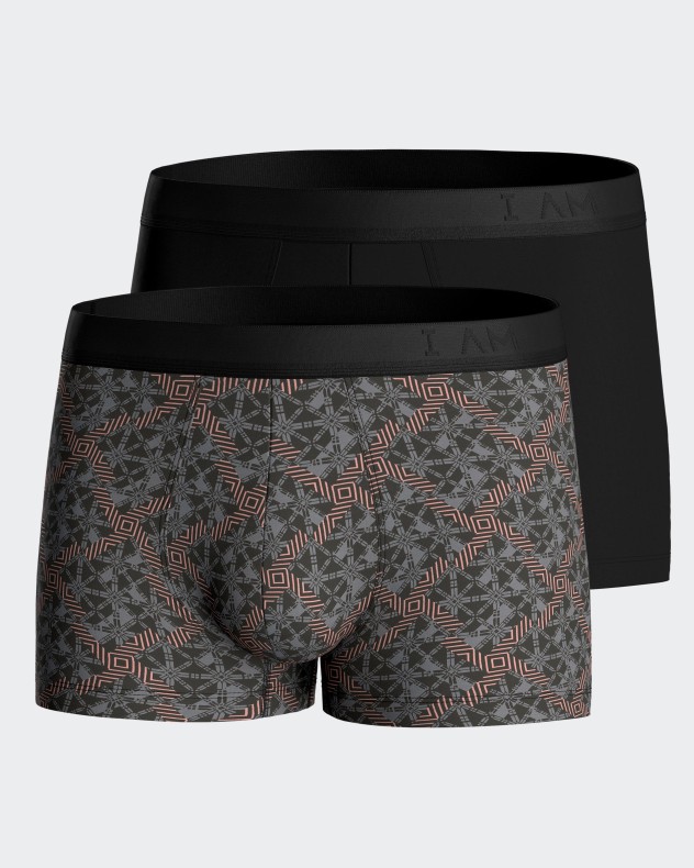 Pack 2 boxers de homem em Lyocell