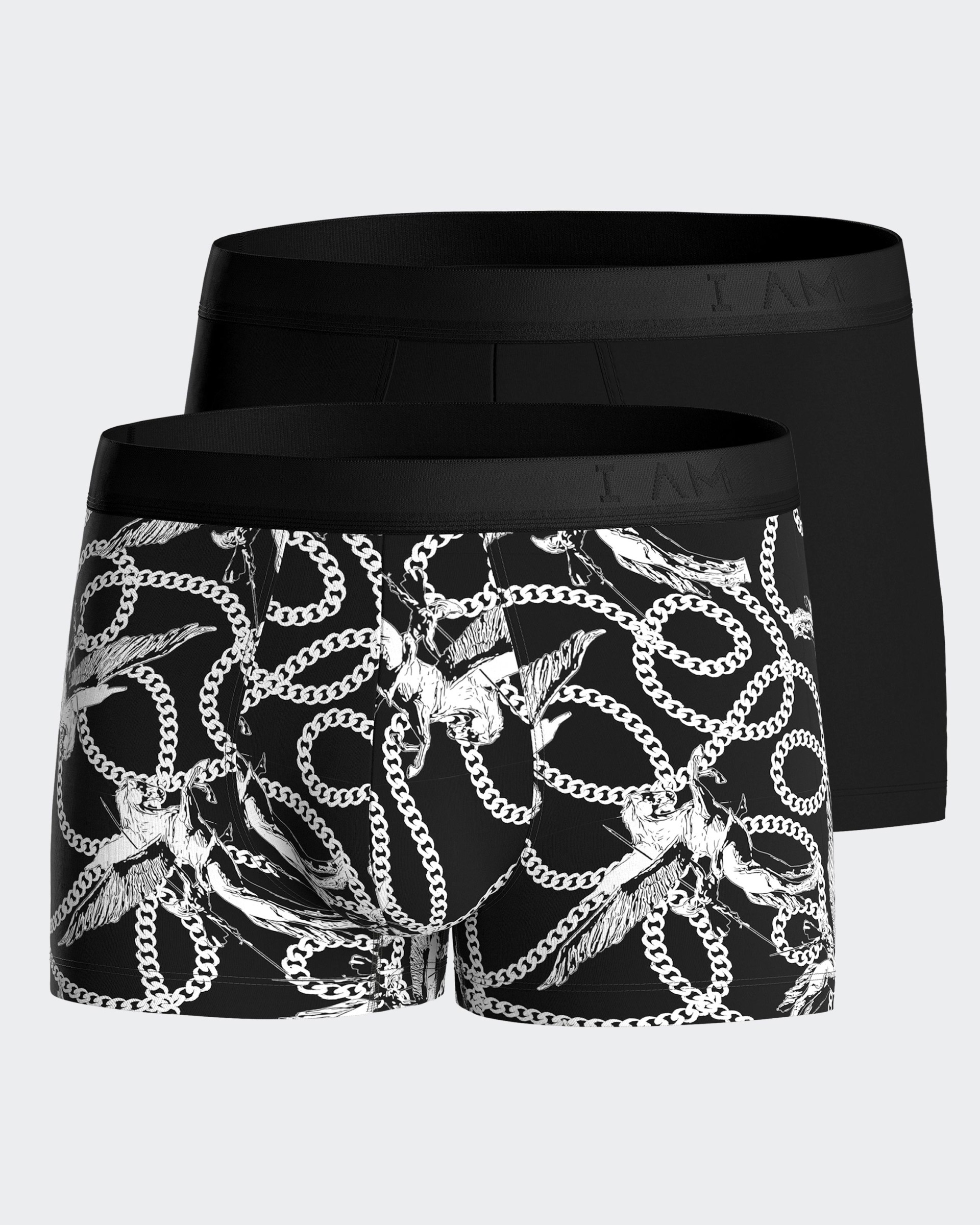 Pack 2 boxers de homem em Lyocell