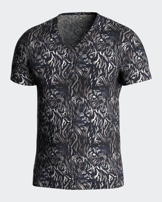 T-shirt de homem em Lyocell