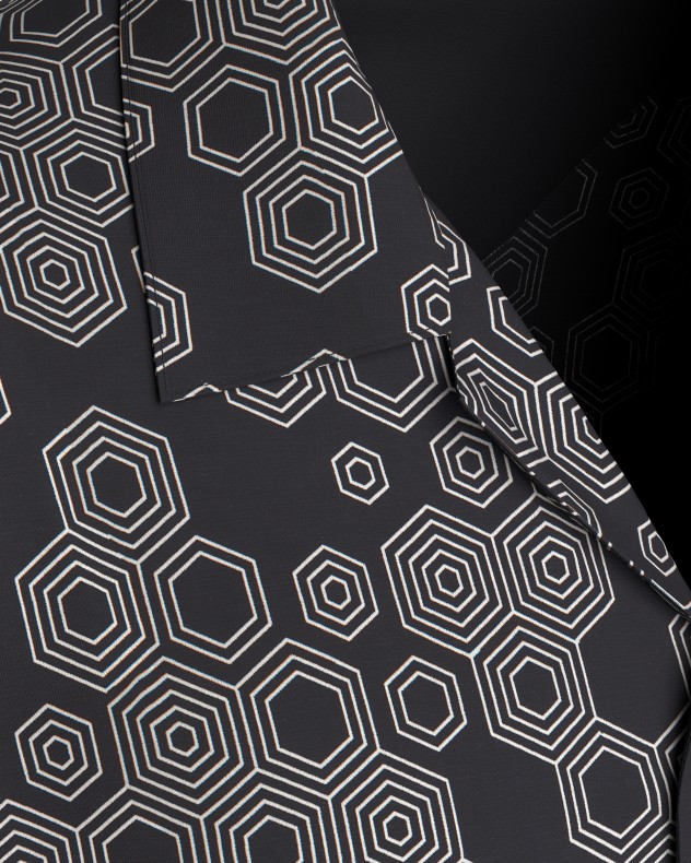 Pyjama court chemisier en Lyocell