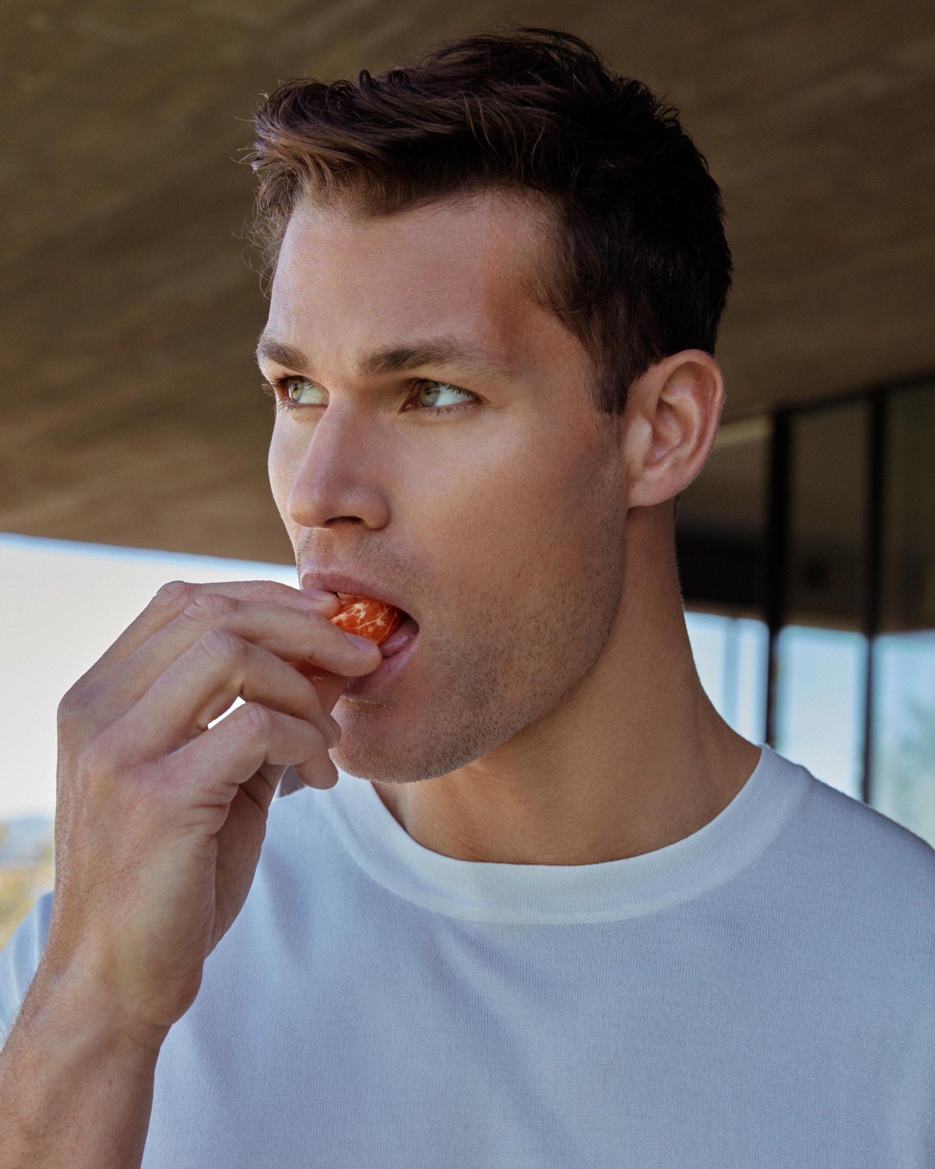 Boxer de homem em algodão Lyocell