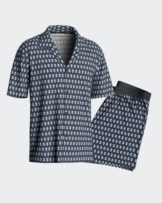 Short pyjama in Cotton Lyocell