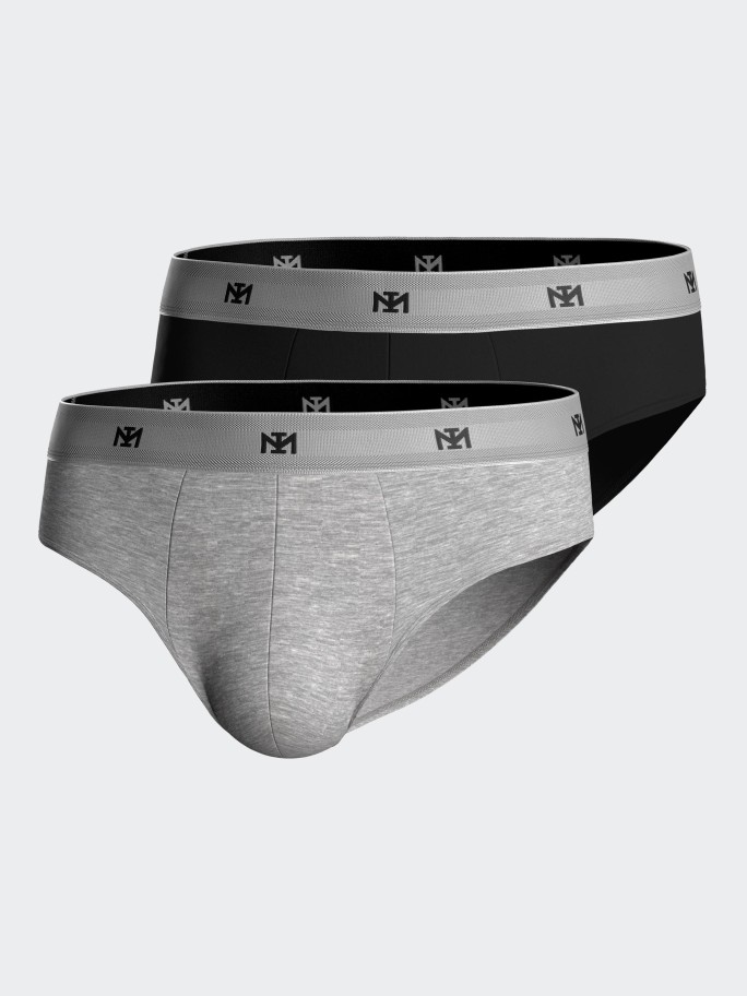 Pack of 2 briefs in Lyocell