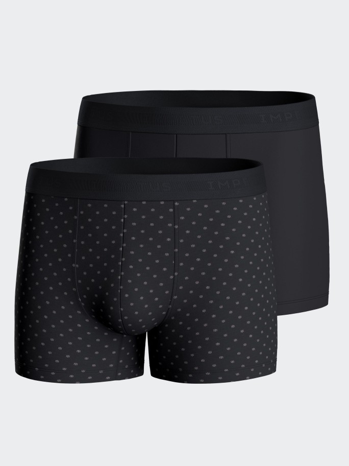 Pack 2 boxers de homem em Algodo Modal