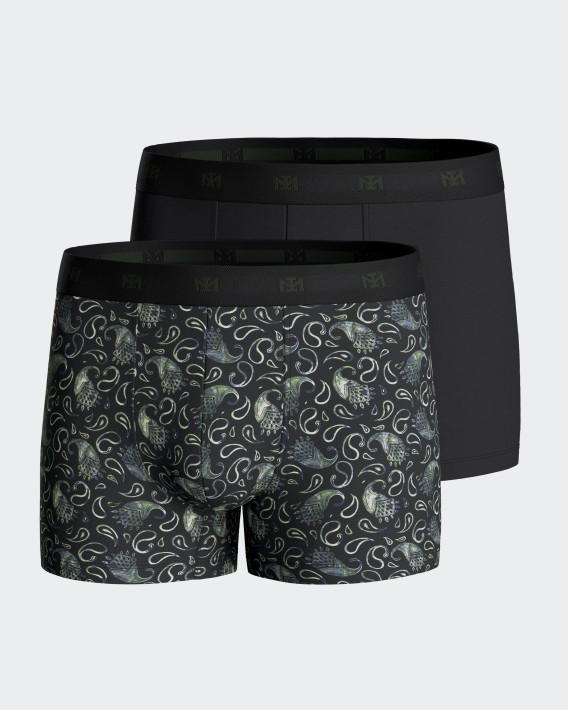 Pack 2 boxers em algodo Lyocell