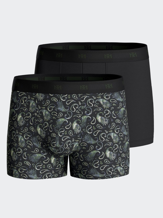 2 pack boxers in Cotton Lyocell