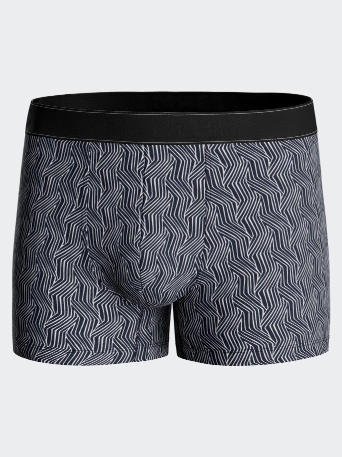 Boxer de homem estampado em algodo
