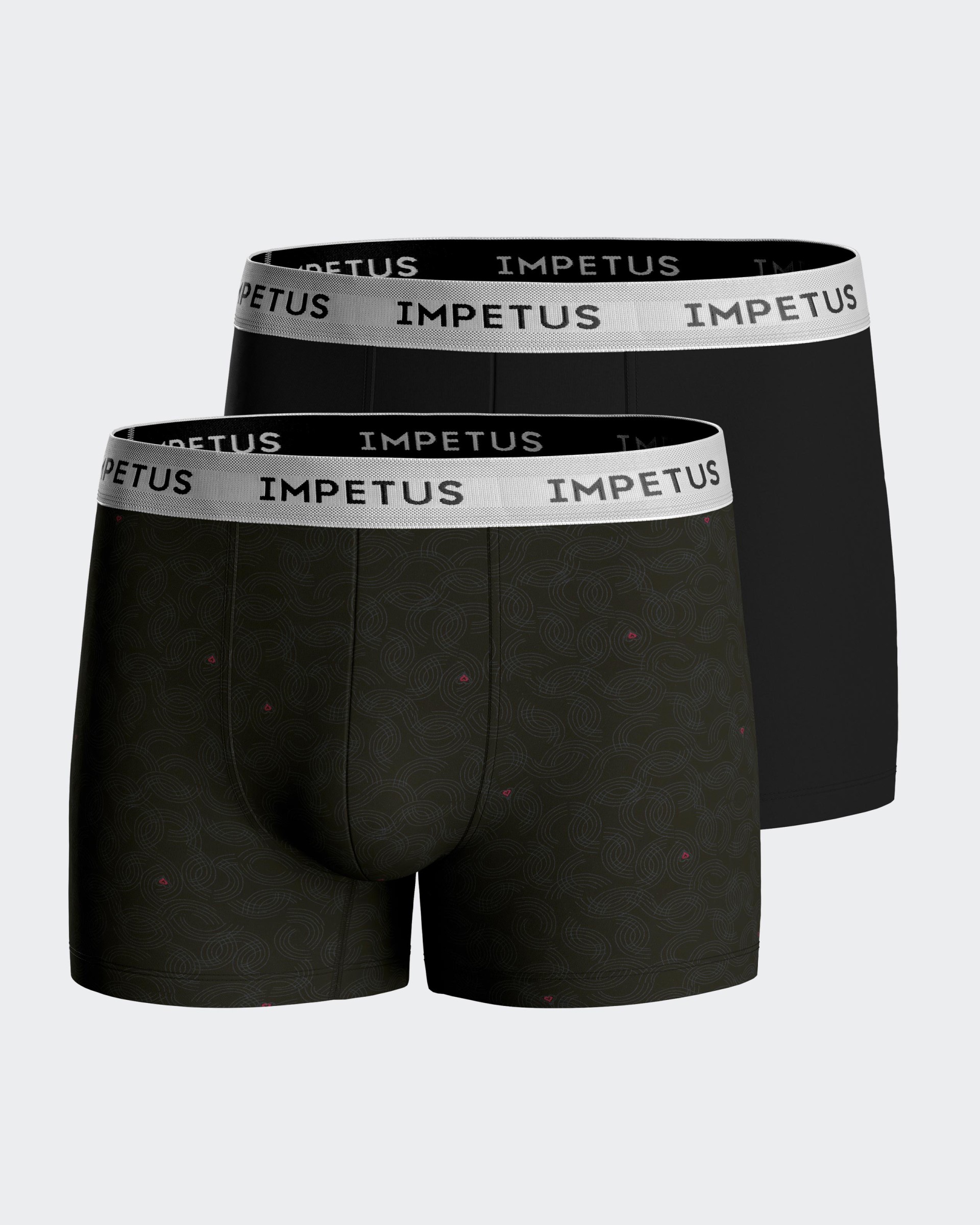 Pack of 2 Valentine's boxers in Lyocell