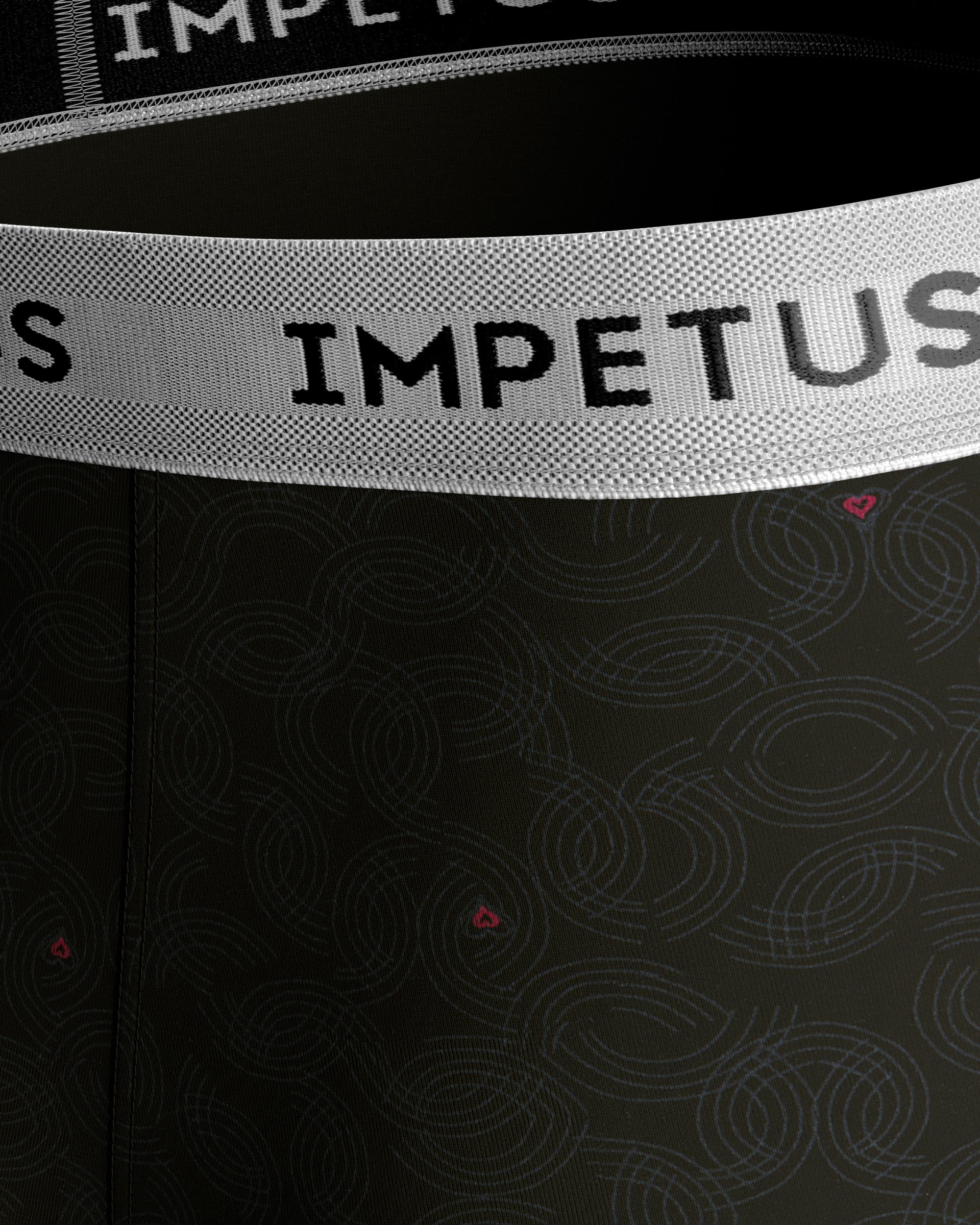 Pack of 2 Valentine's boxers in Lyocell