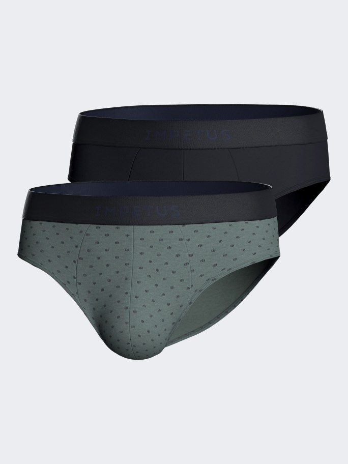 Pack 2 man's brief in cotton Modal