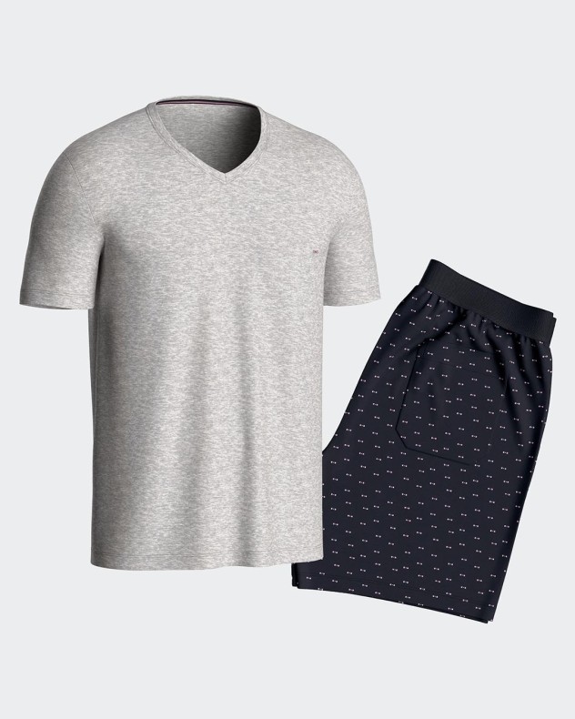 Pyjama court en coton