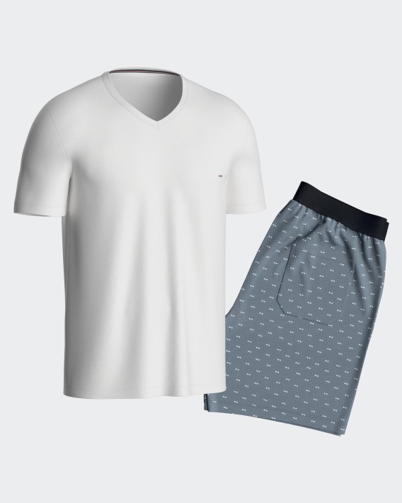 Pyjama court en coton