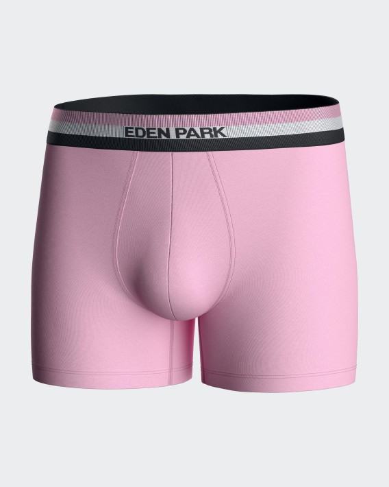 Lot de 2 boxers unis en coton