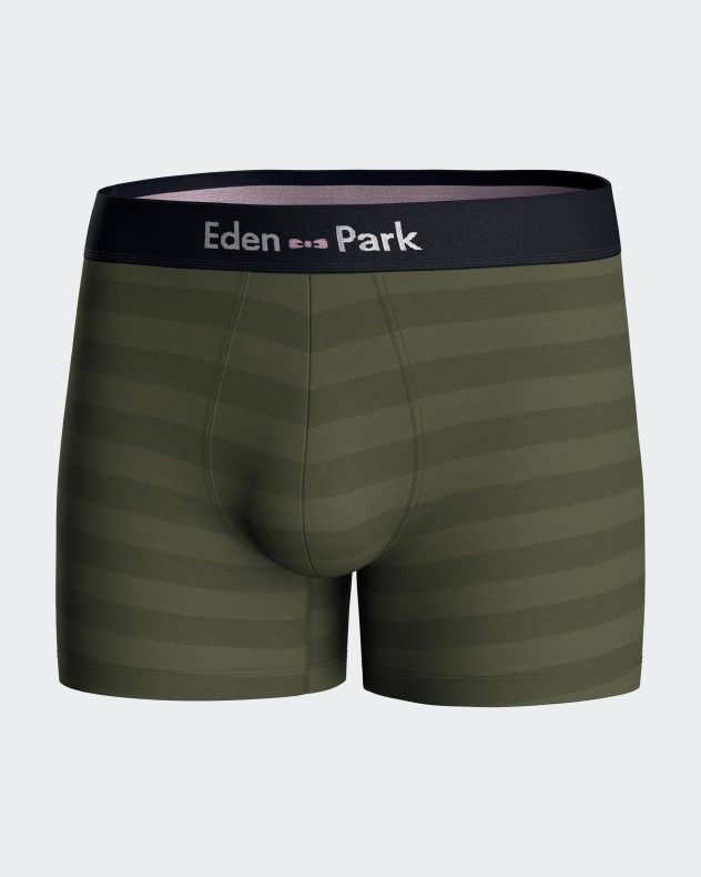 Pack 2 plain boxers Eden Park