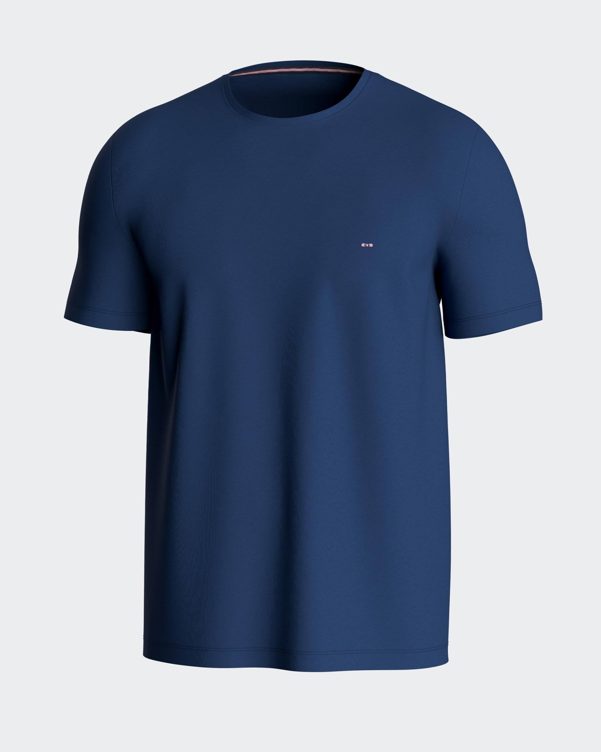T-shirt uni en coton