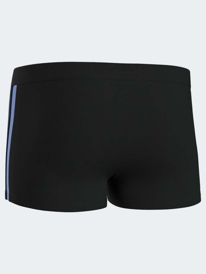 Schwimm Boxershorts seitliche Streifen