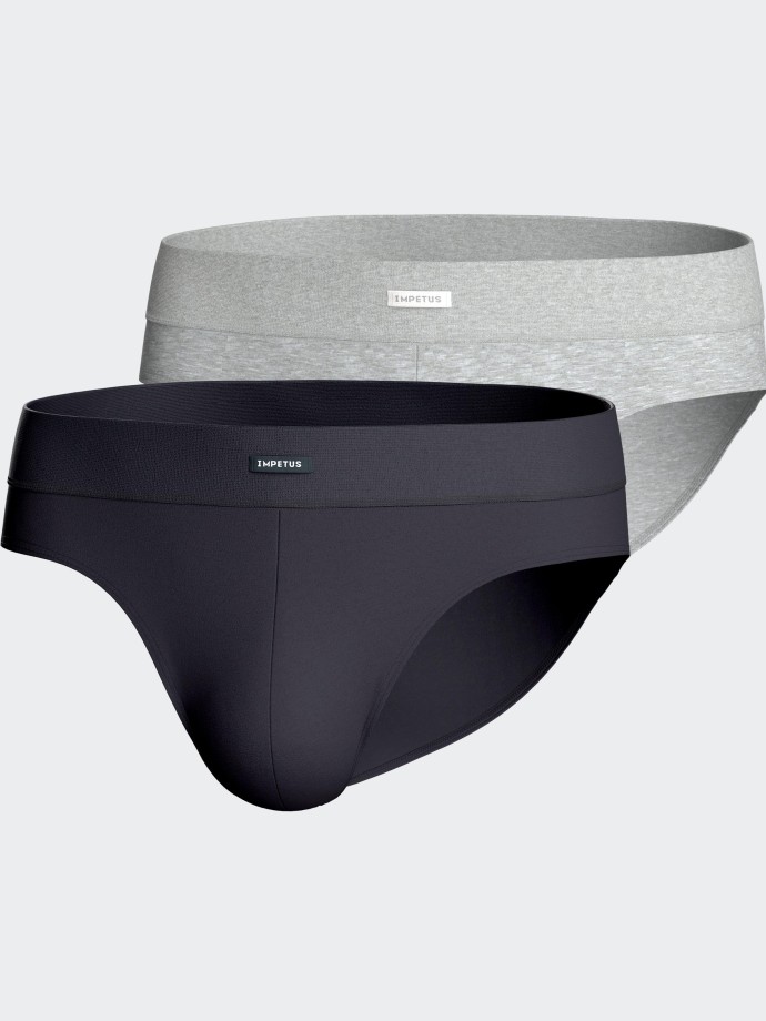 Pack 2 slips de homem Cotton Stretch