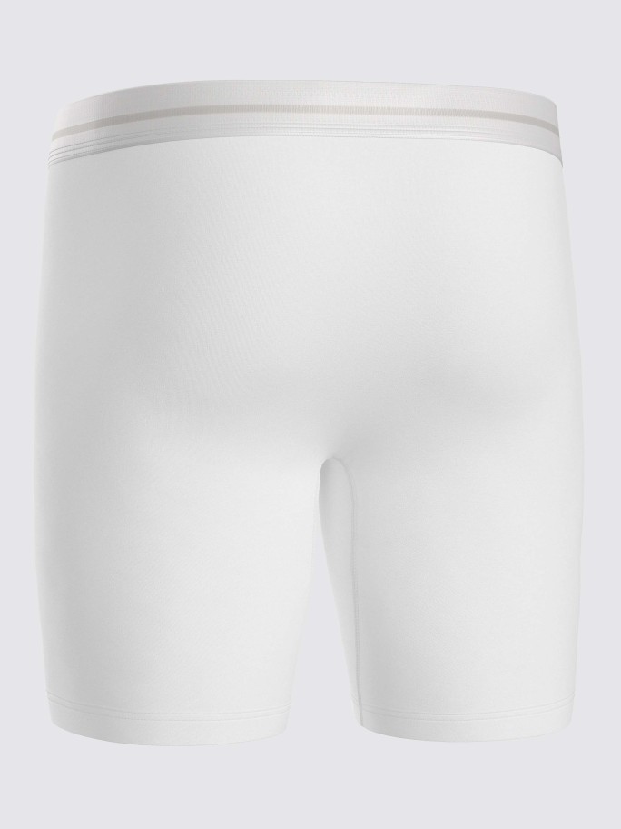 Boxer longo de homem Cotton Stretch