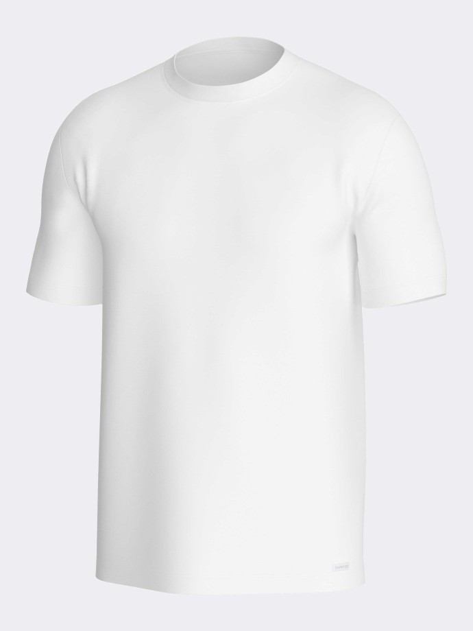 Tshirt de homem gola subida Pure Cotton