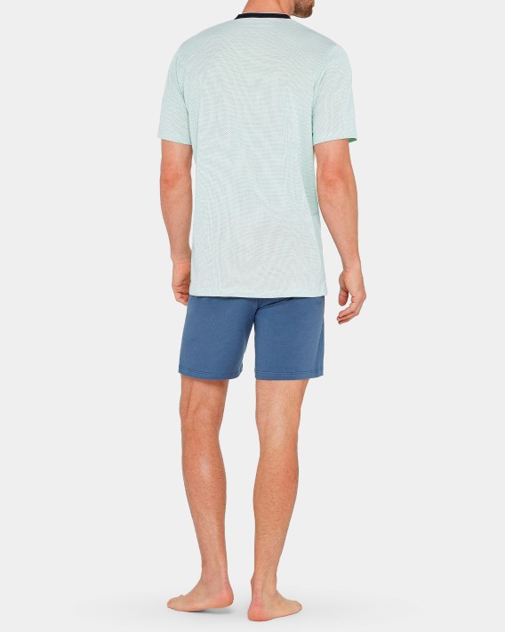 Pyjama micromotif Jacquard