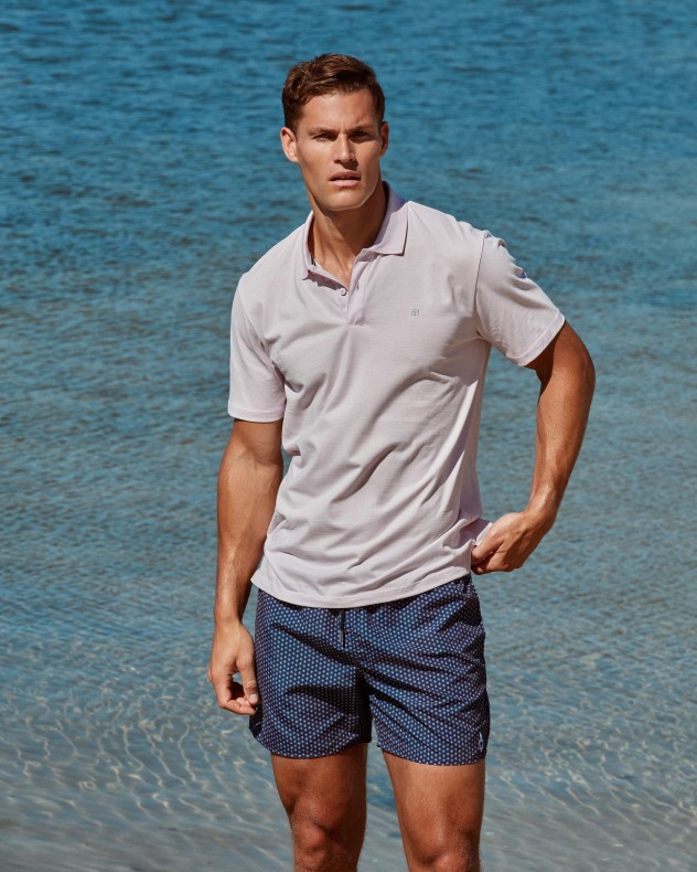 Plain Polo in Cotton