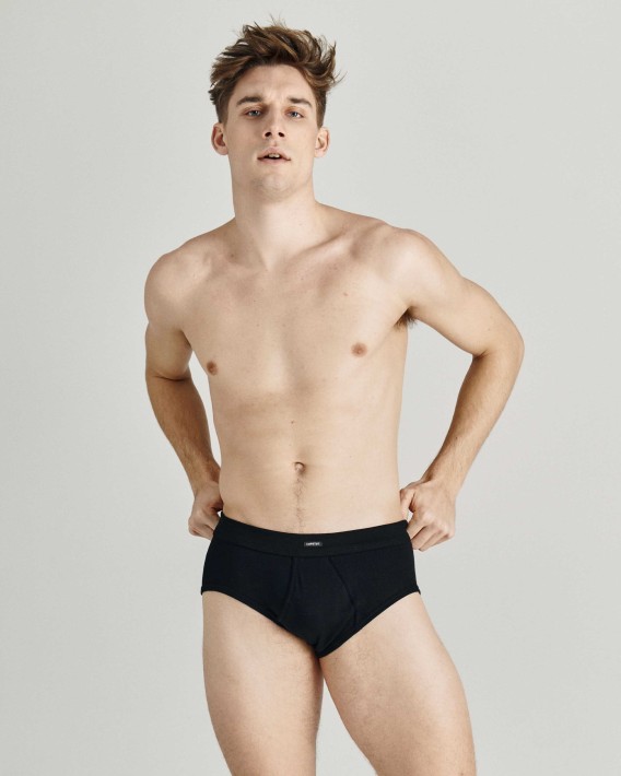 Slip ouvert en coton