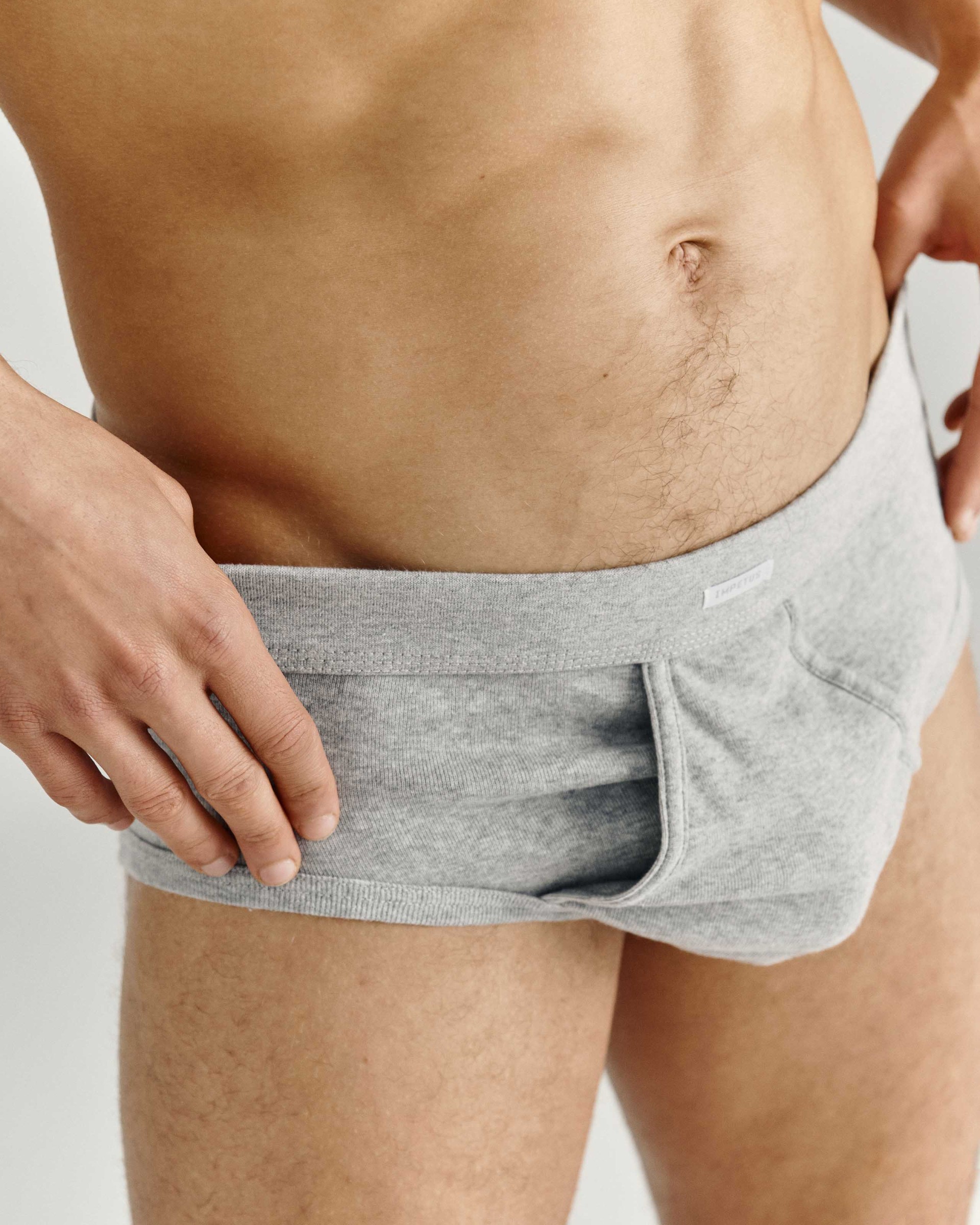 Slip com abertura de homem Pure Cotton