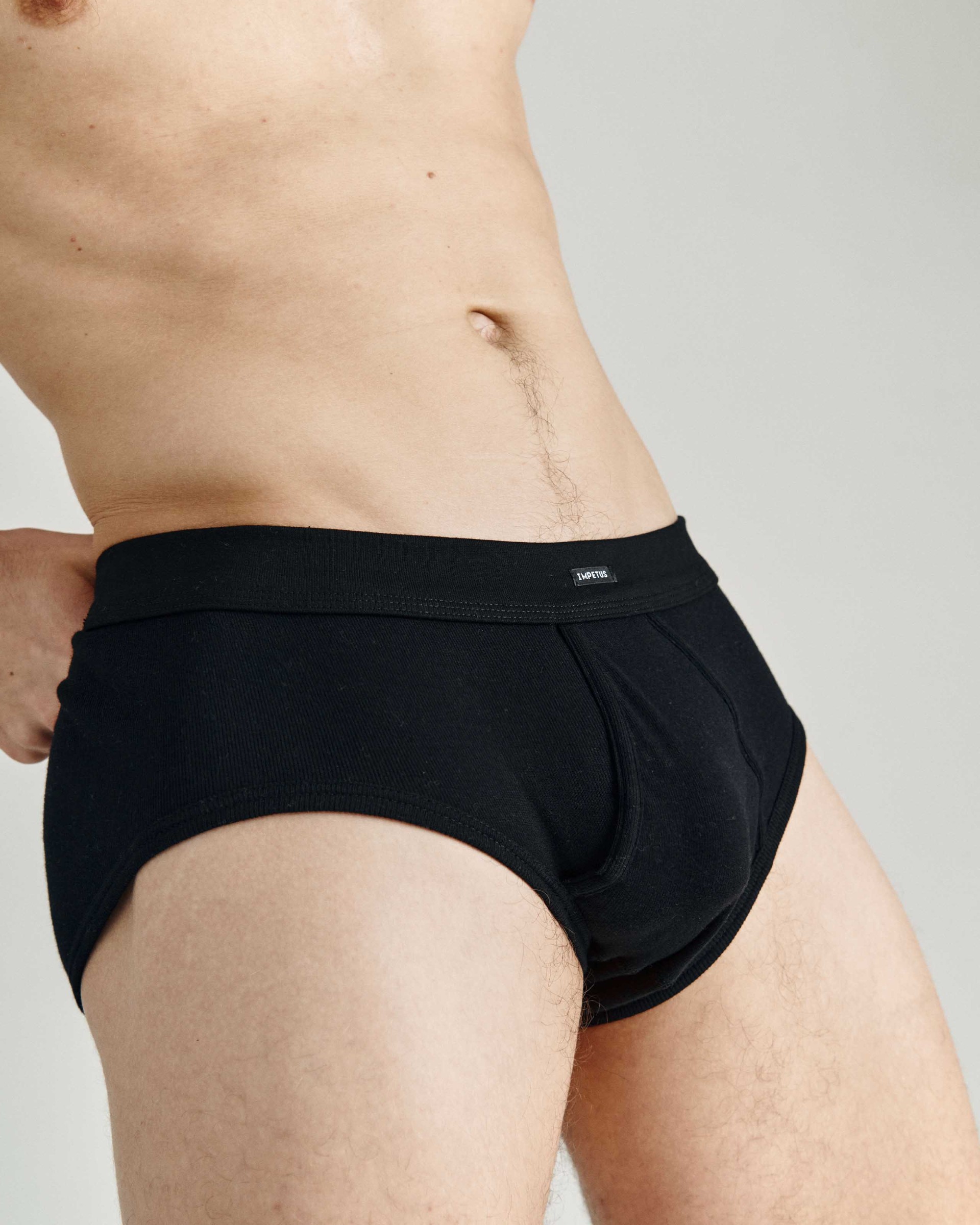Slip com abertura de homem Pure Cotton
