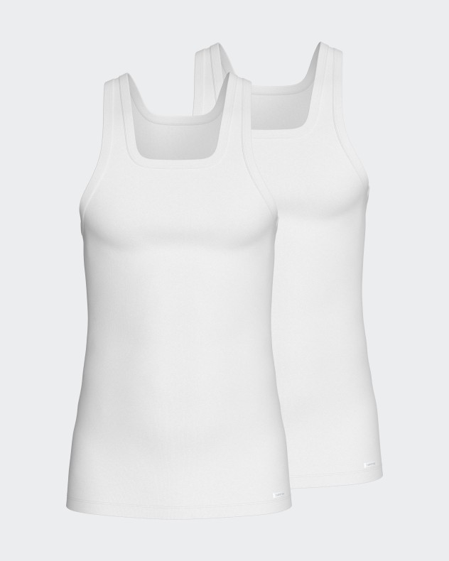 Pack 2 Singlets de homem Pure Cotton