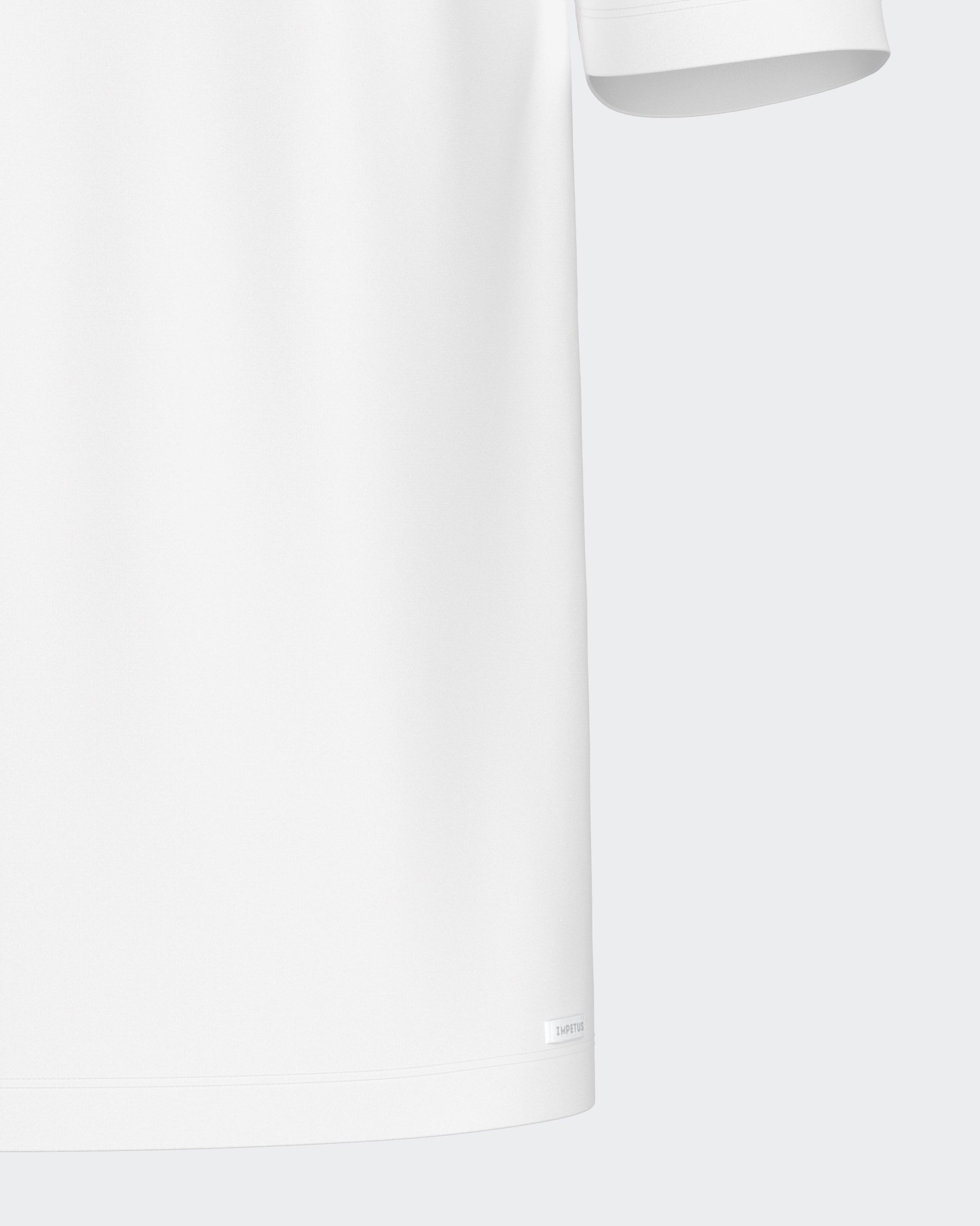 T-shirt de homem gola subida Pure Cotton