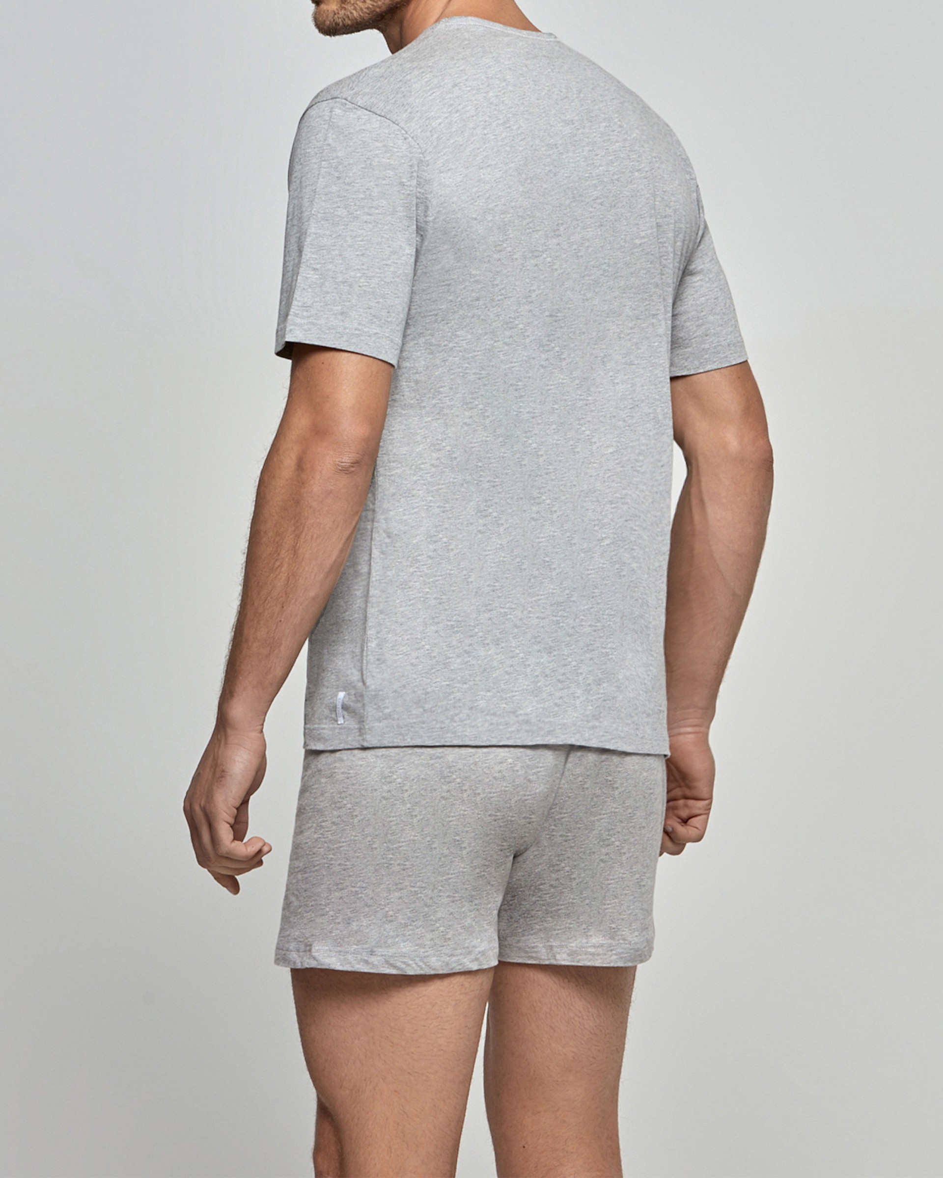 T-shirt de homem gola V Pure Cotton