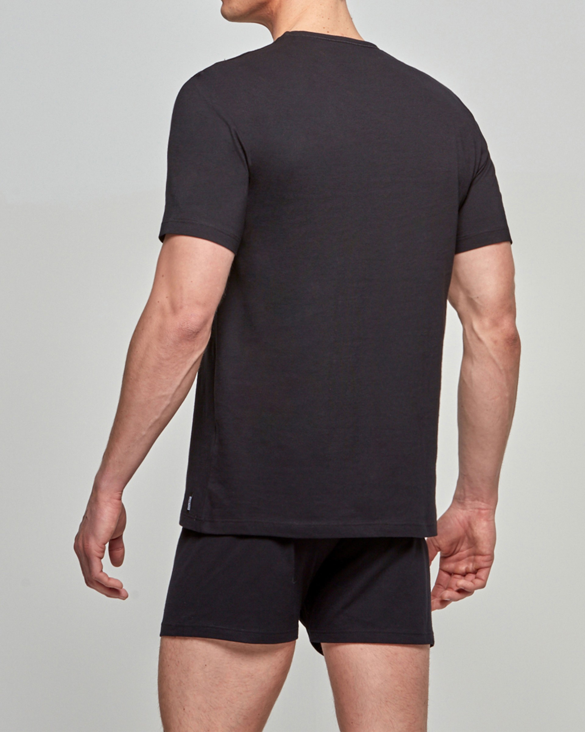 T-shirt de homem gola redonda Pure Cotton