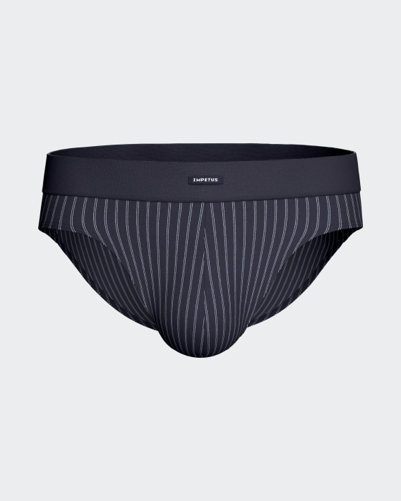 Slip rayures en coton lasthanne