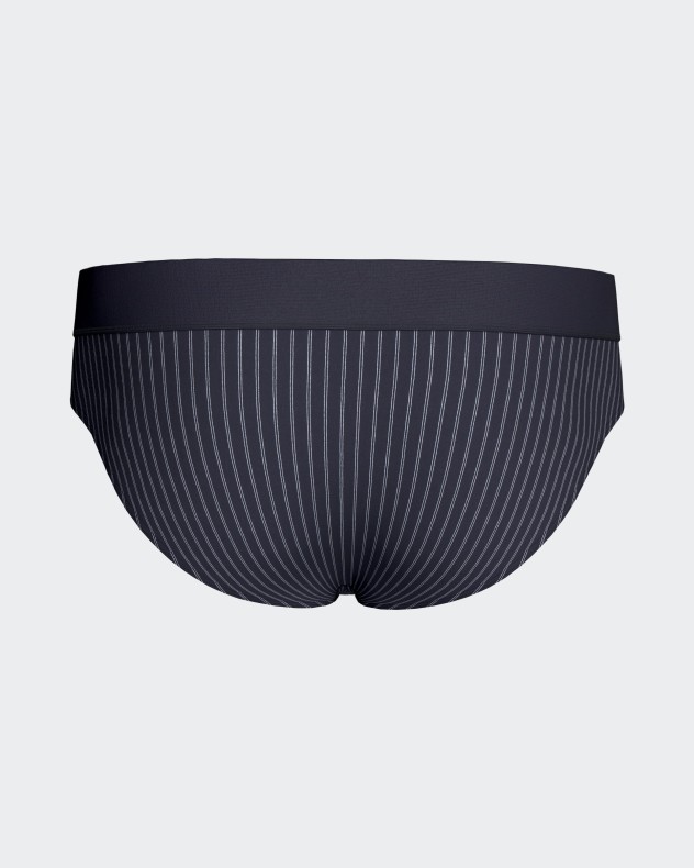 Slip de homem às riscas Cotton Stretch