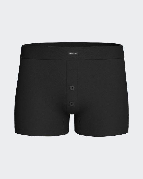 Boxer boutonne en coton lasthanne