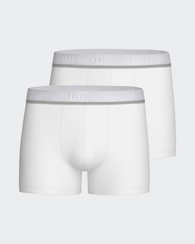 Pack of 2 men's boxers Cotton Stretch