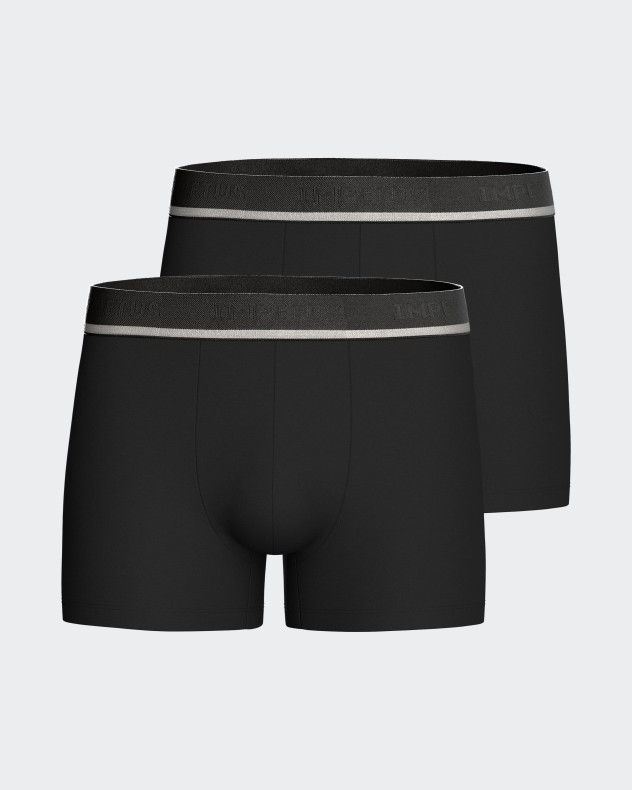 Pack of 2 men's boxers Cotton Stretch