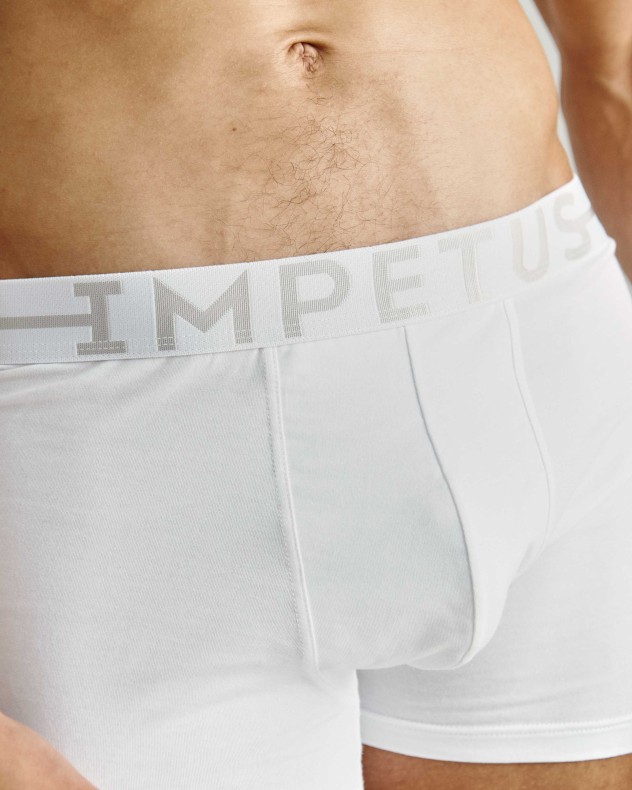 Boxer en coton élasthanne