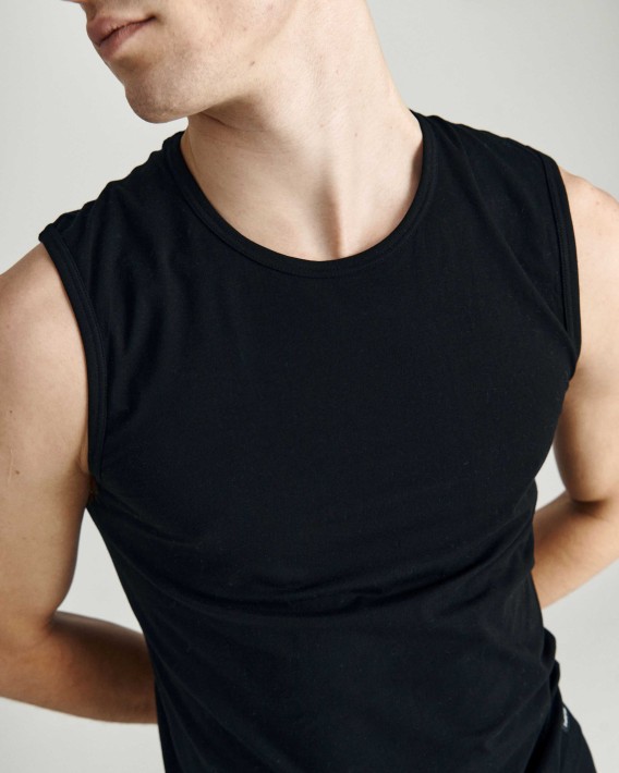 Singlet de homem Cotton Stretch