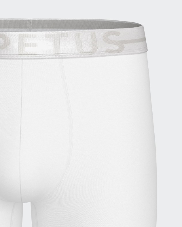 Boxer en coton élasthanne