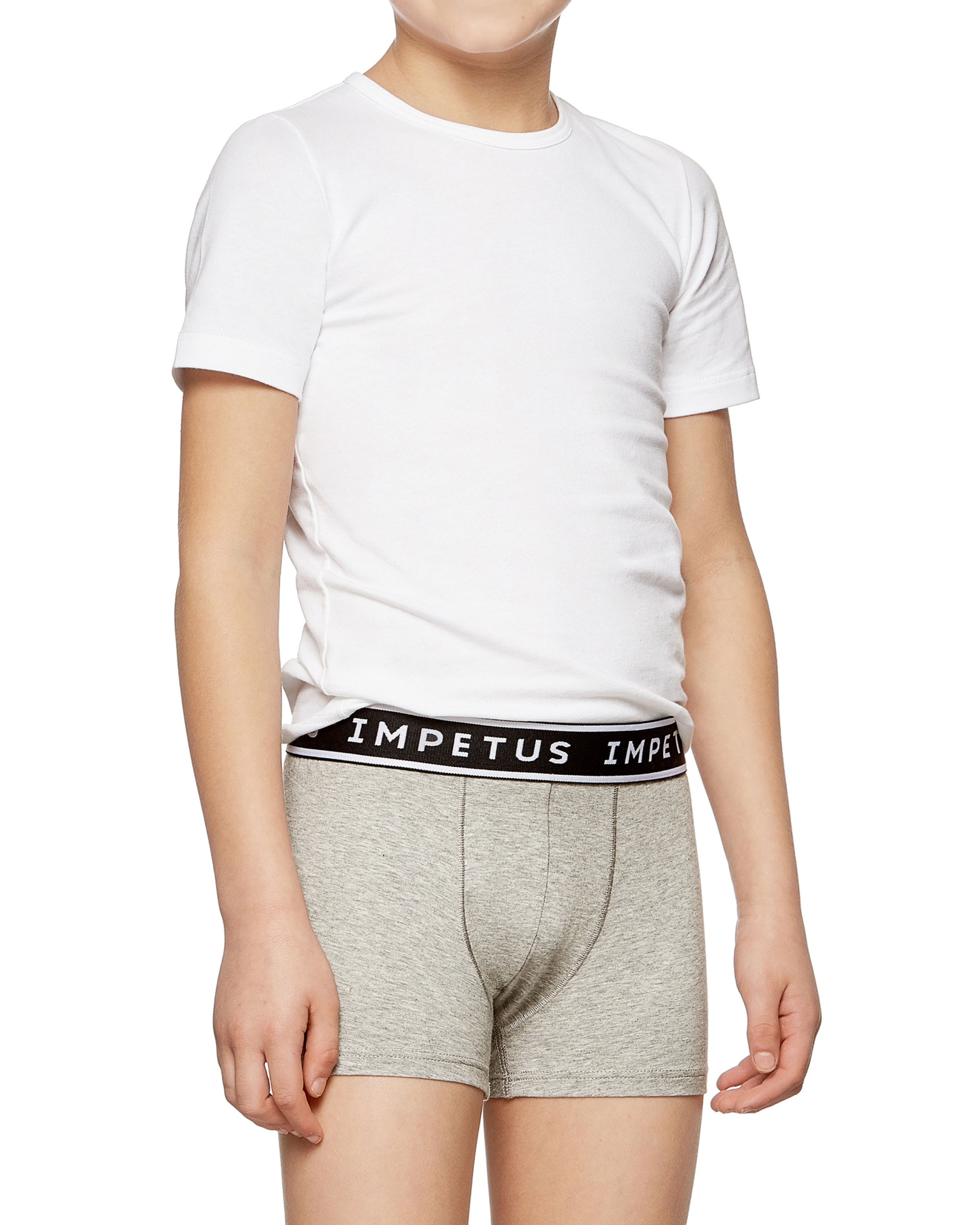 Pakke med to underbuksere til dreng i bomuld