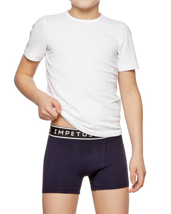 Lot de 2 boxers de garon en Coton